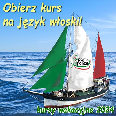 kursy wakacyjne 2024 - język włoski